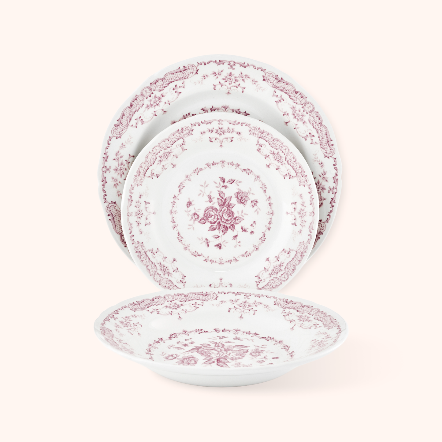 Powder Fruit Plate