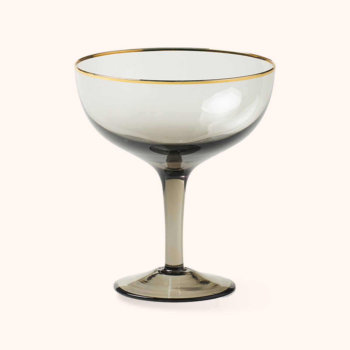 Set of 6 Fumè Champagne