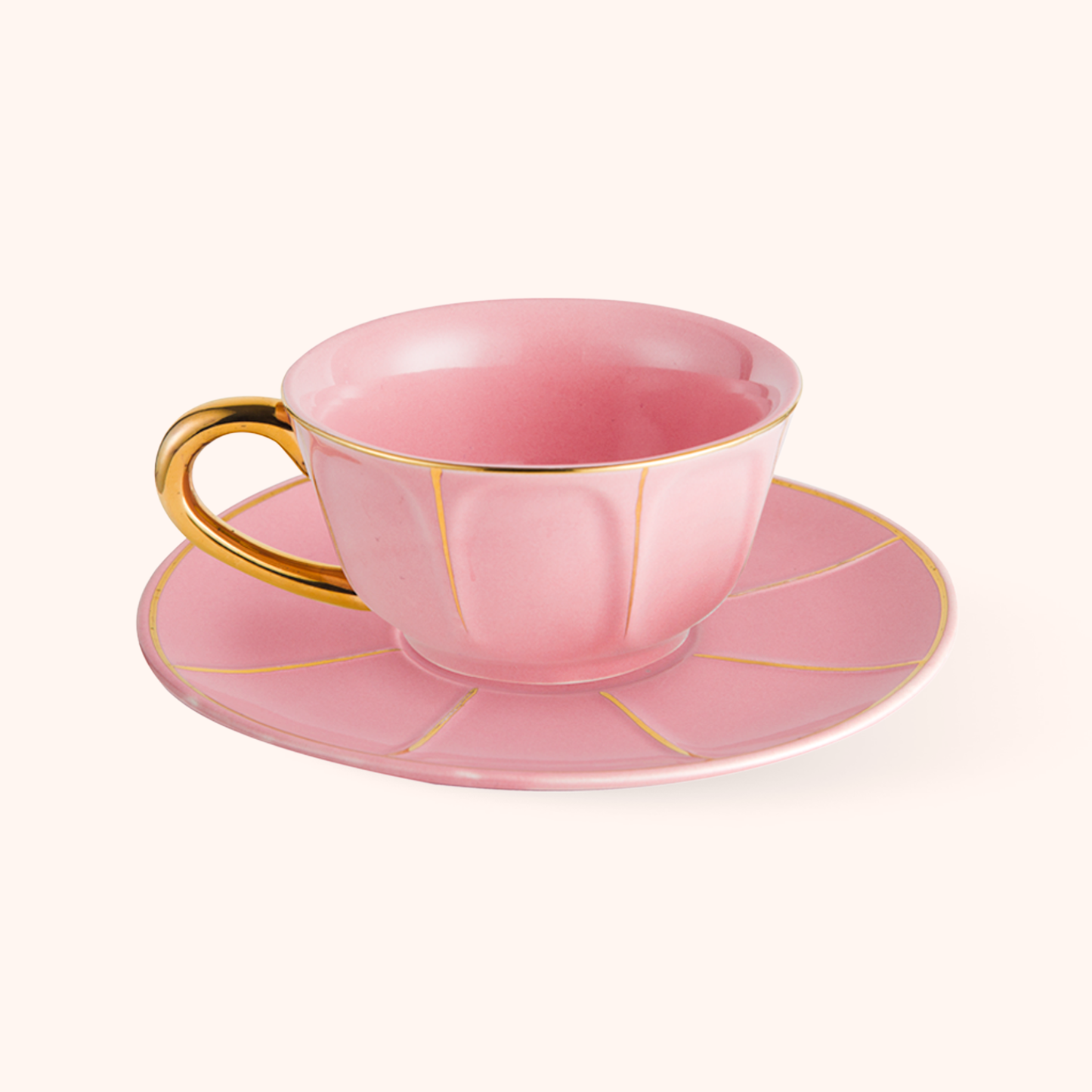 Pink Tea Cup