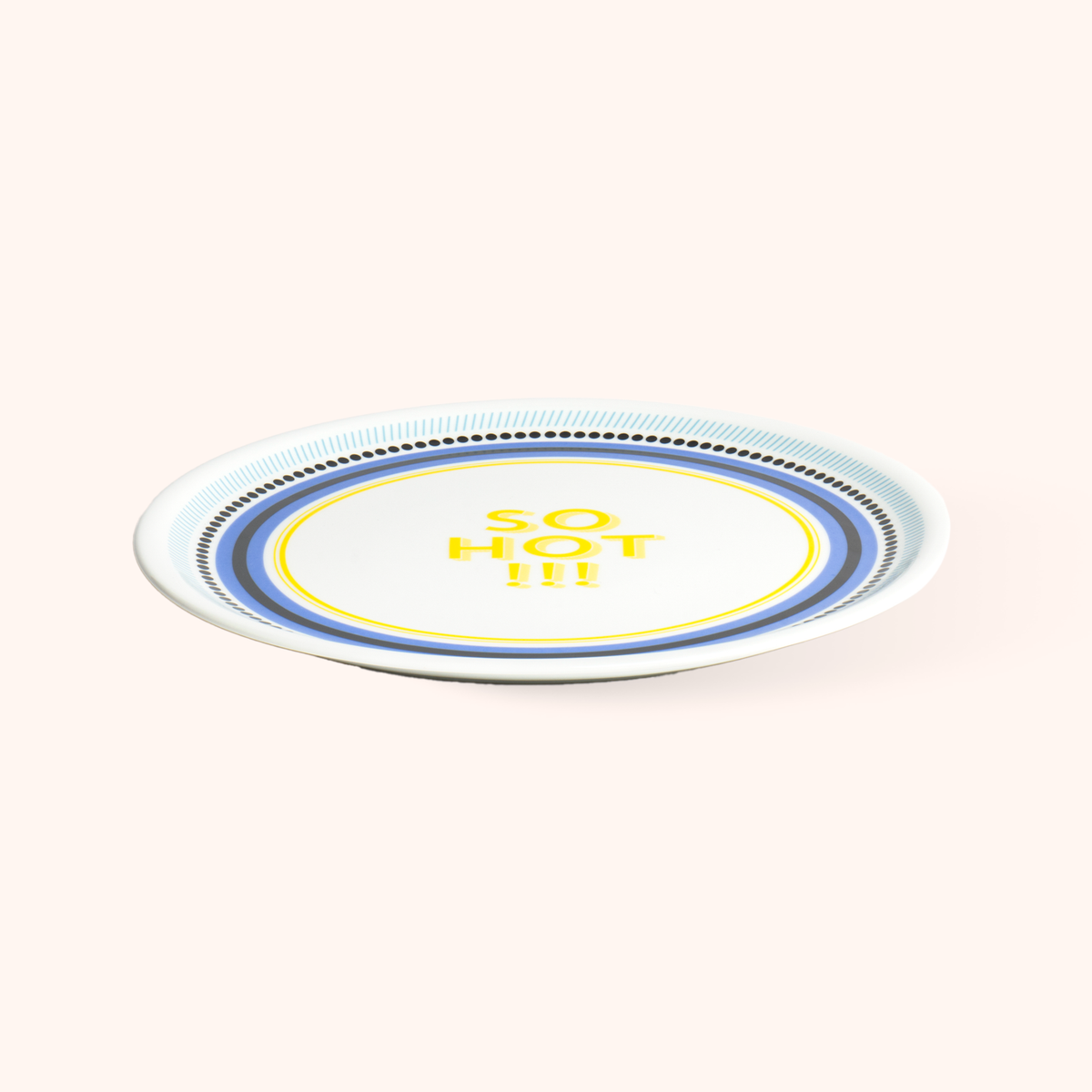So Hot Pizza Plate