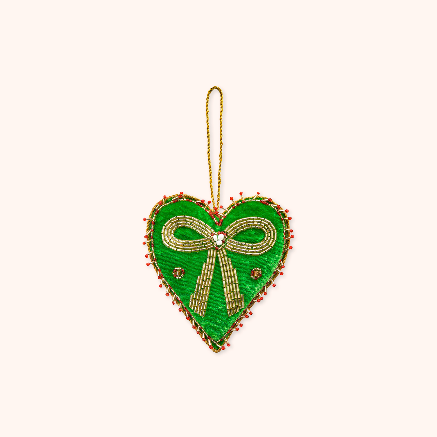Decorazione Cuore Verde