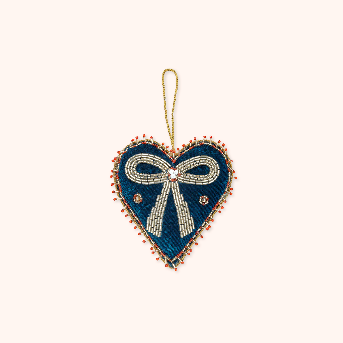 Decorazione Cuore Blu