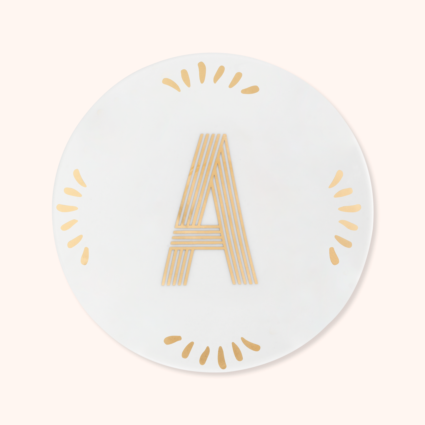 Little Plate Letter A
