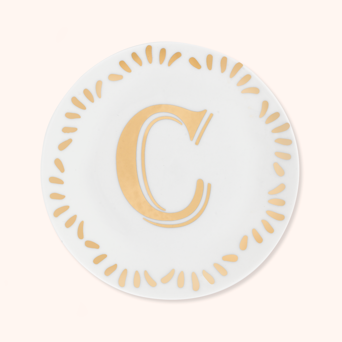 Little Plate Letter C