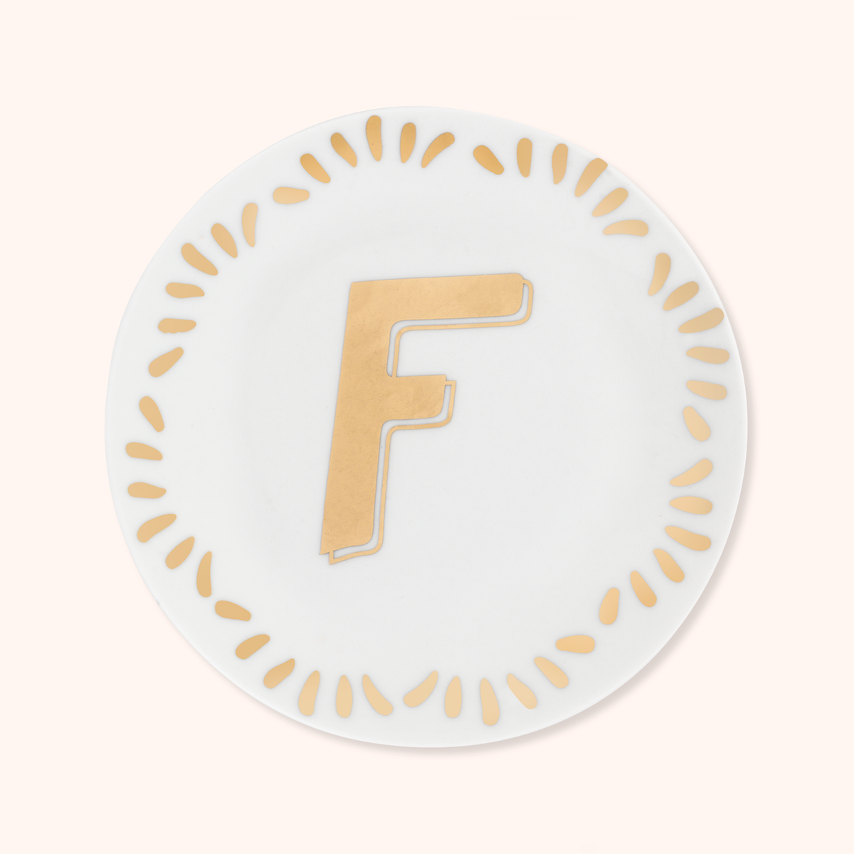Little Plate Letter F