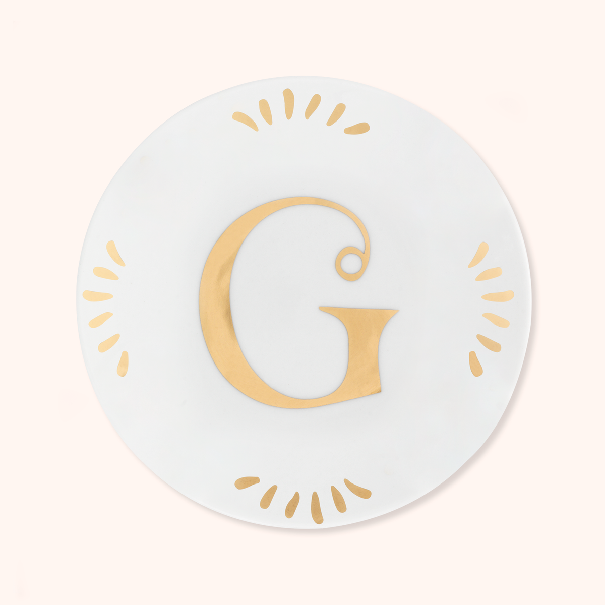 Little Plate Letter G