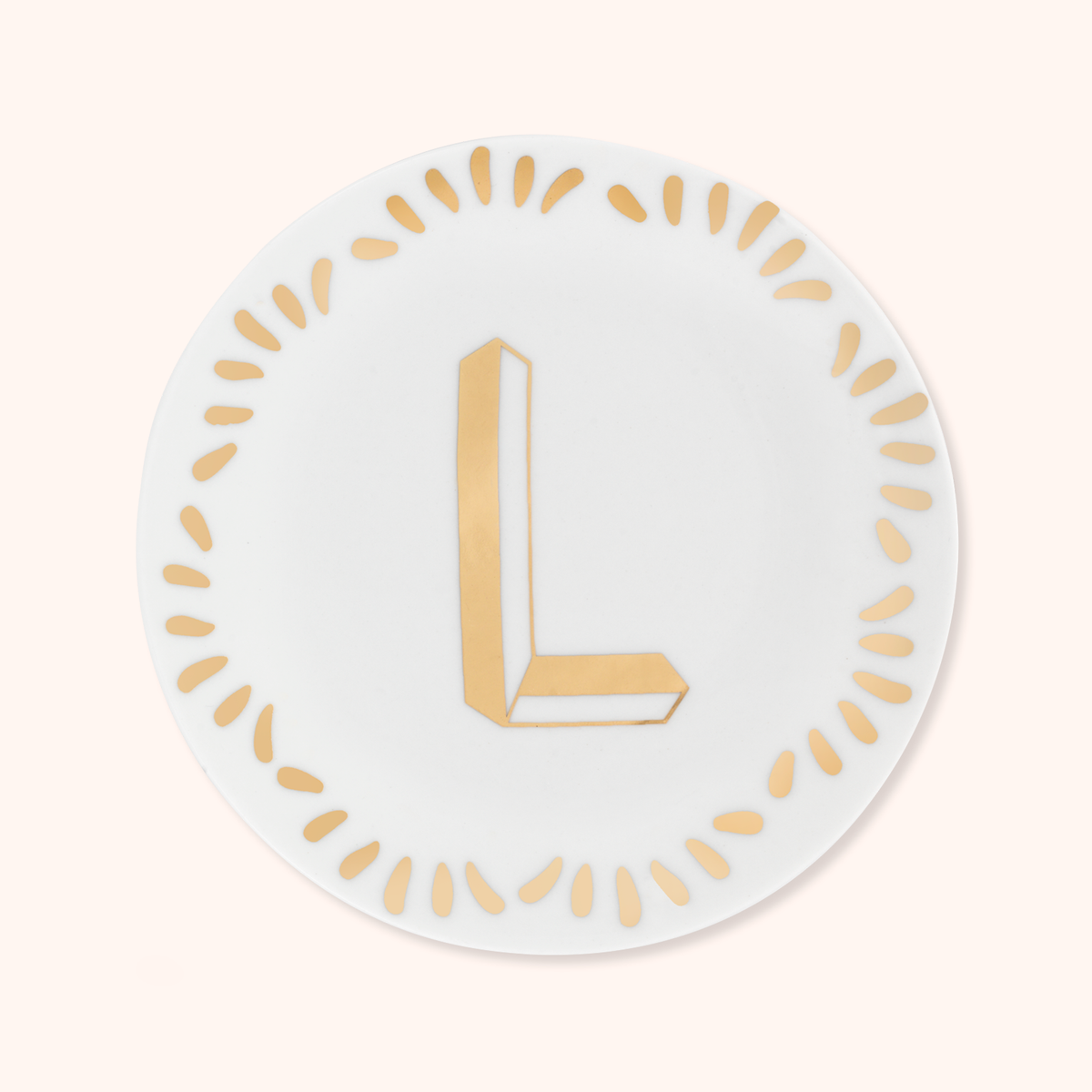 Little Plate Letter L