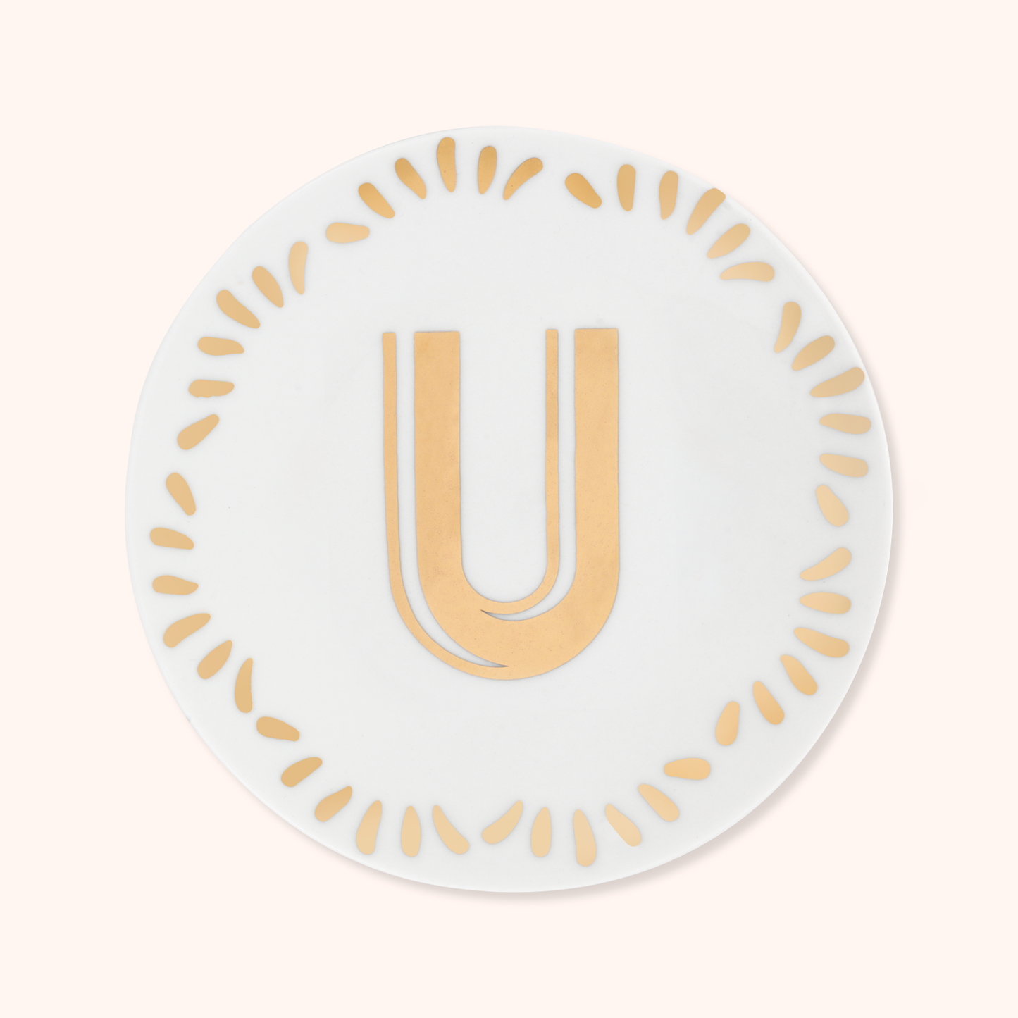 Little Plate Letter U