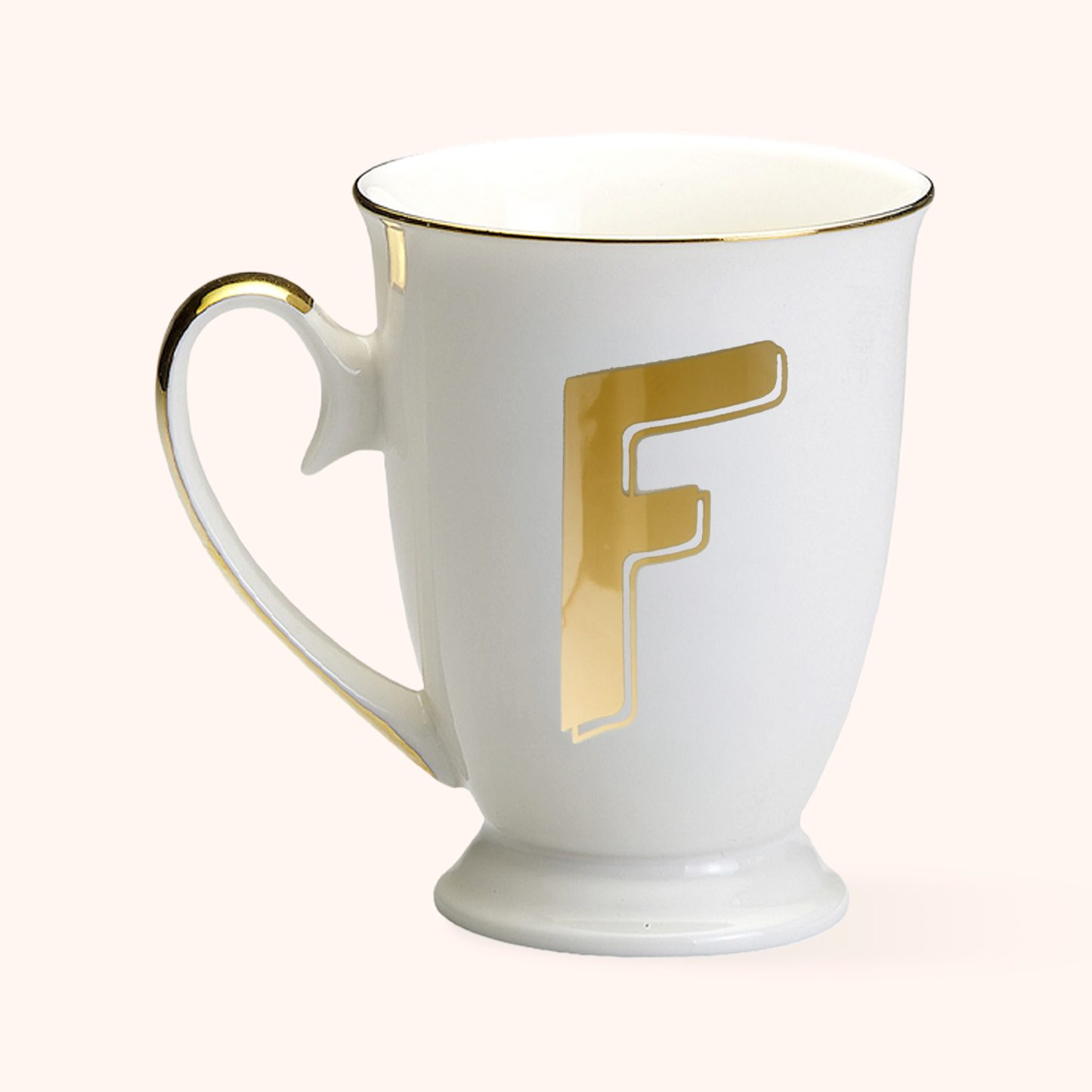 Mug Letter F
