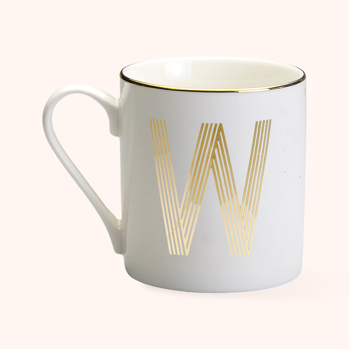 Mug Letter W