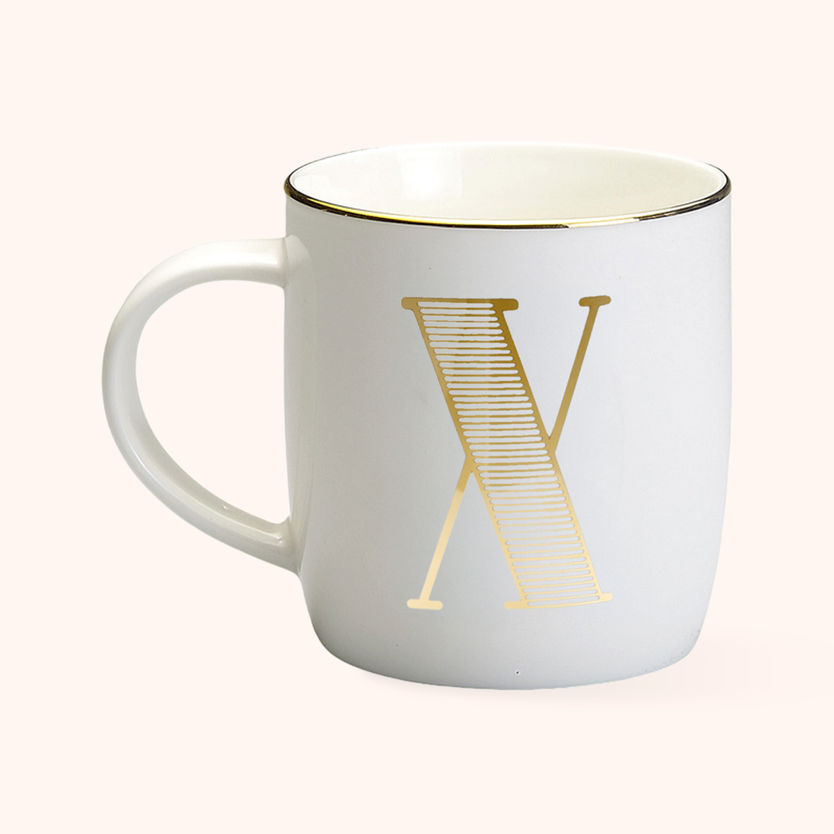 Mug Letter X