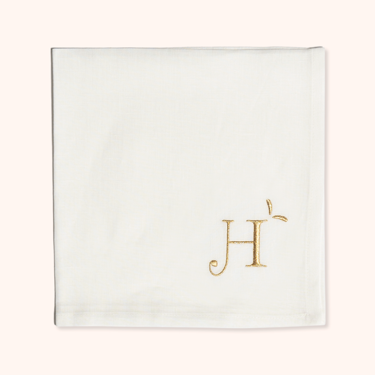 Napkin Letter H