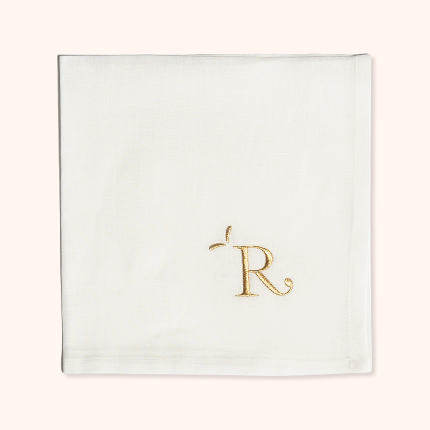 Napkin Letter R