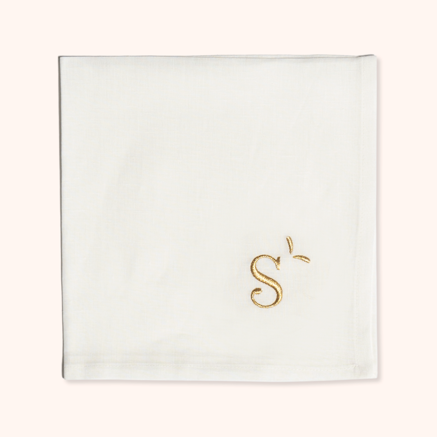 Napkin Letter S