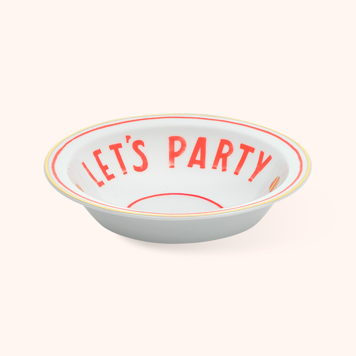 Large Let’s Party Bowl