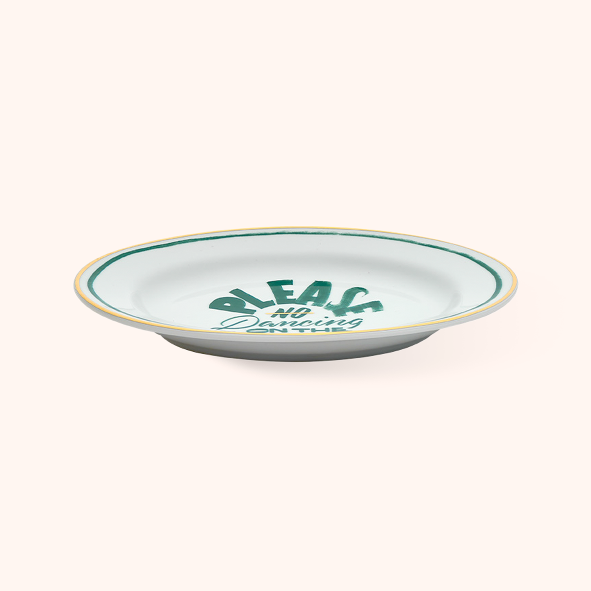 Large No Dancing Tray