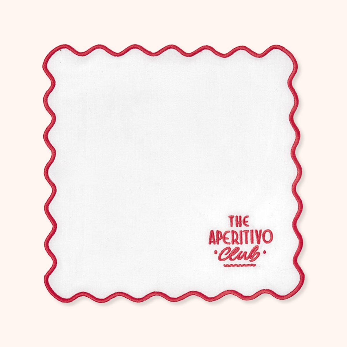 Set 2 Tovaglioli Aperitivo Rosso