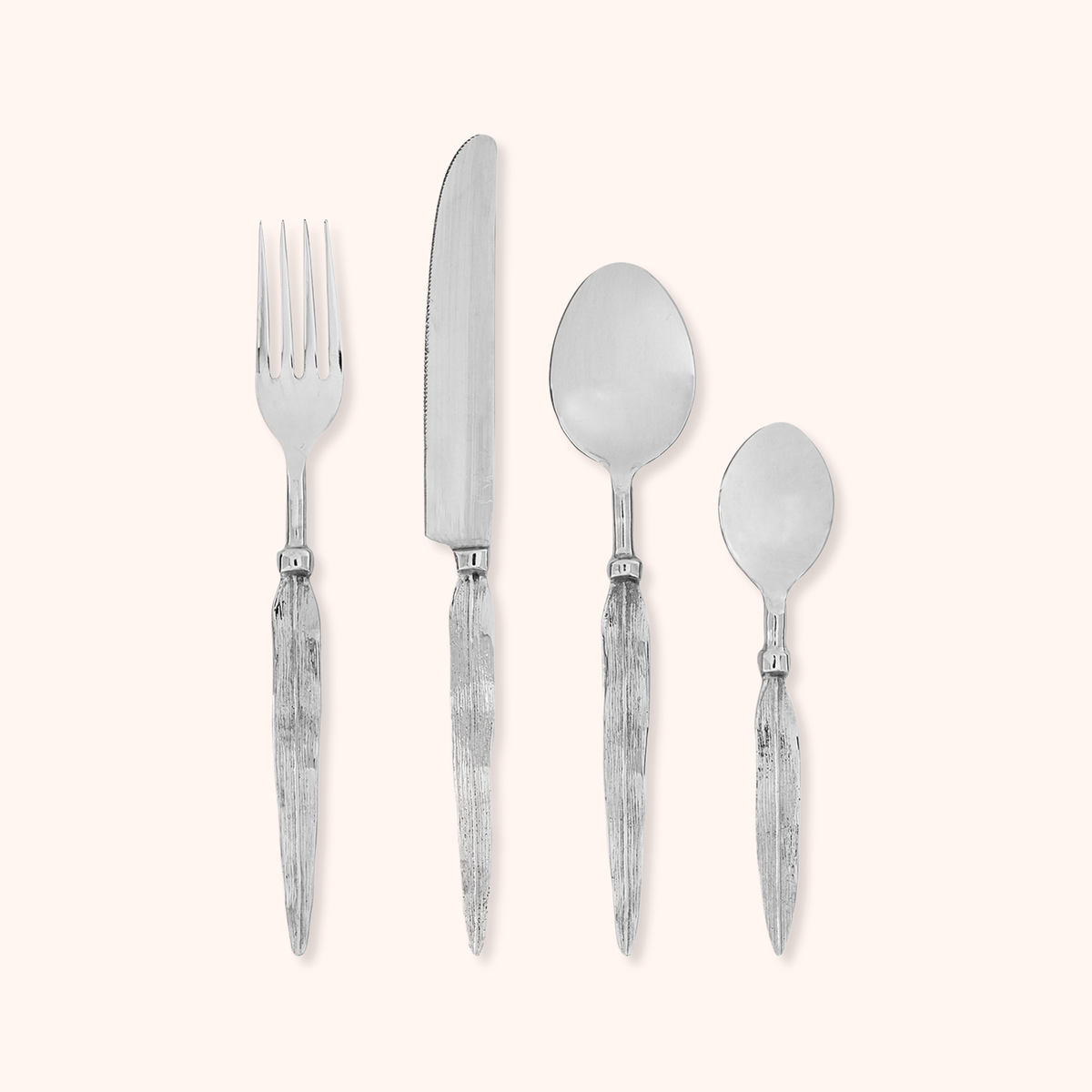Set 4 Pezzi Posate