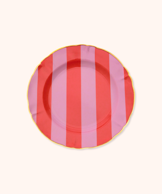 Piatto Frutta Righe