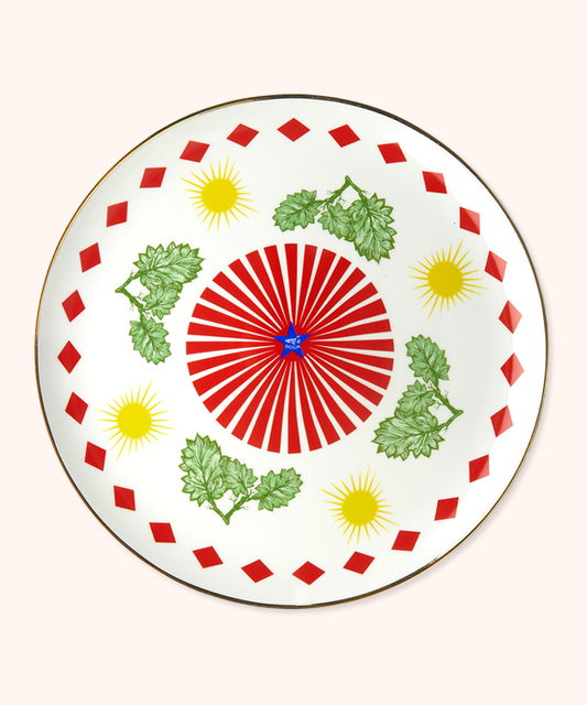 Vegetable Pizza Plate