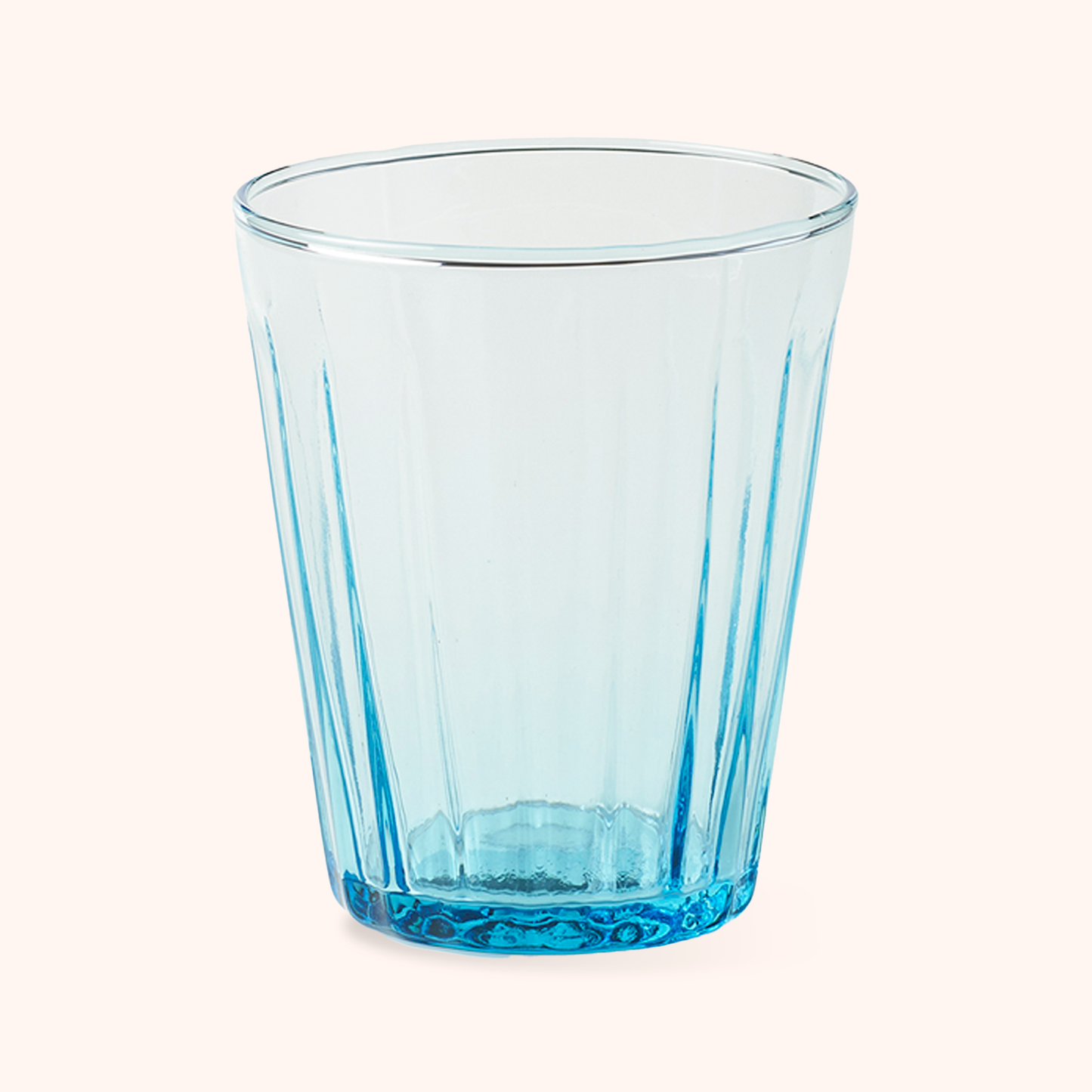 Set of 6 Light Blue Cocktail Glasses