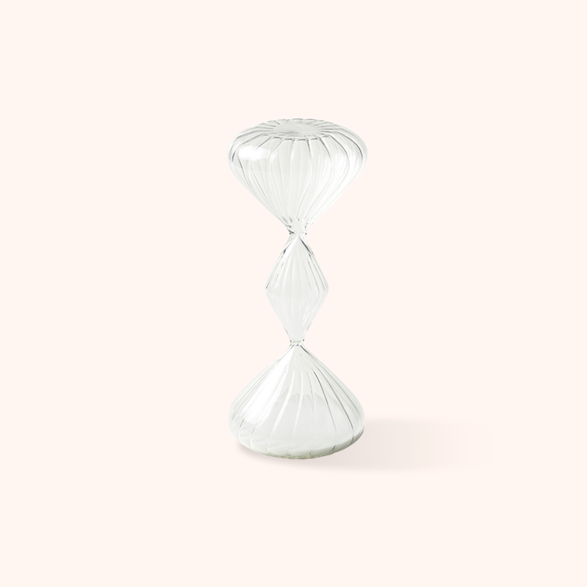 White Onde Hourglass