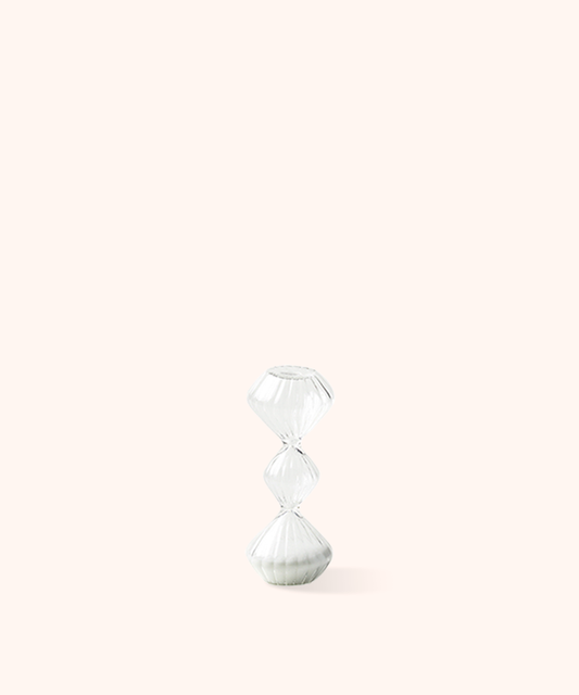 Mini Clessidra Onde Bianco