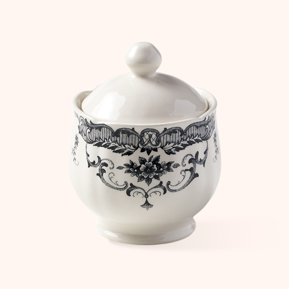 Graphite Sugar Bowl 
