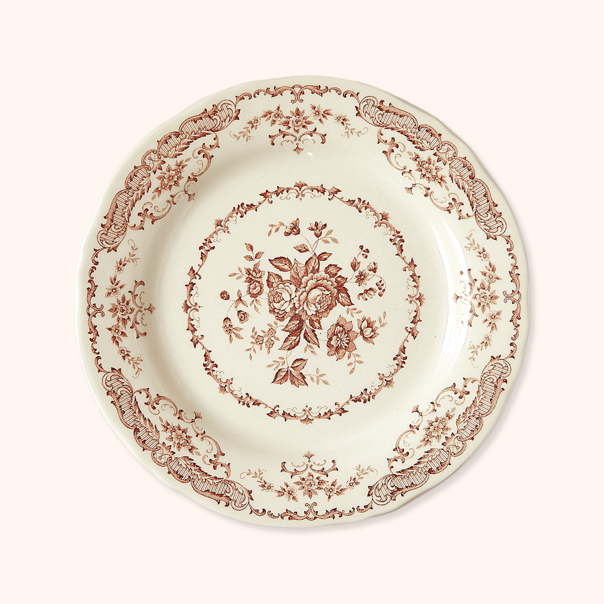 Rust Fruit Plate