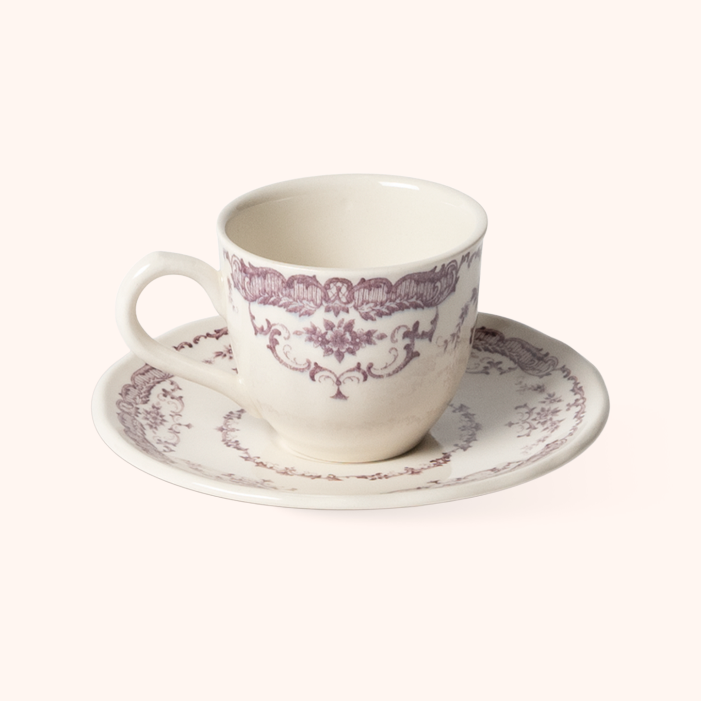 Coffee Cup with Plate