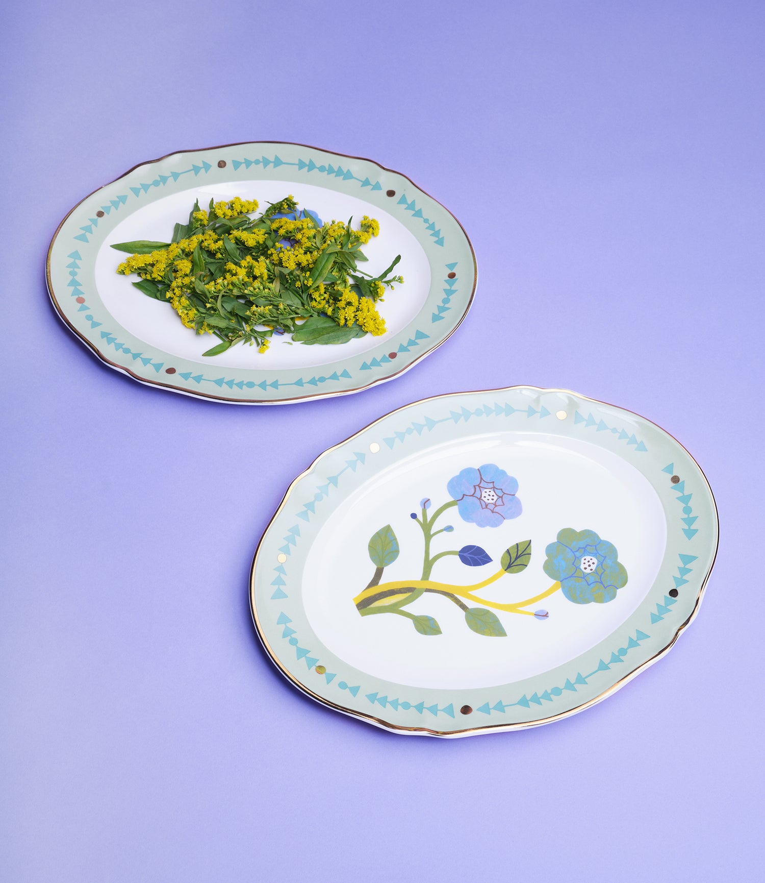 Geranio Dinner Plate