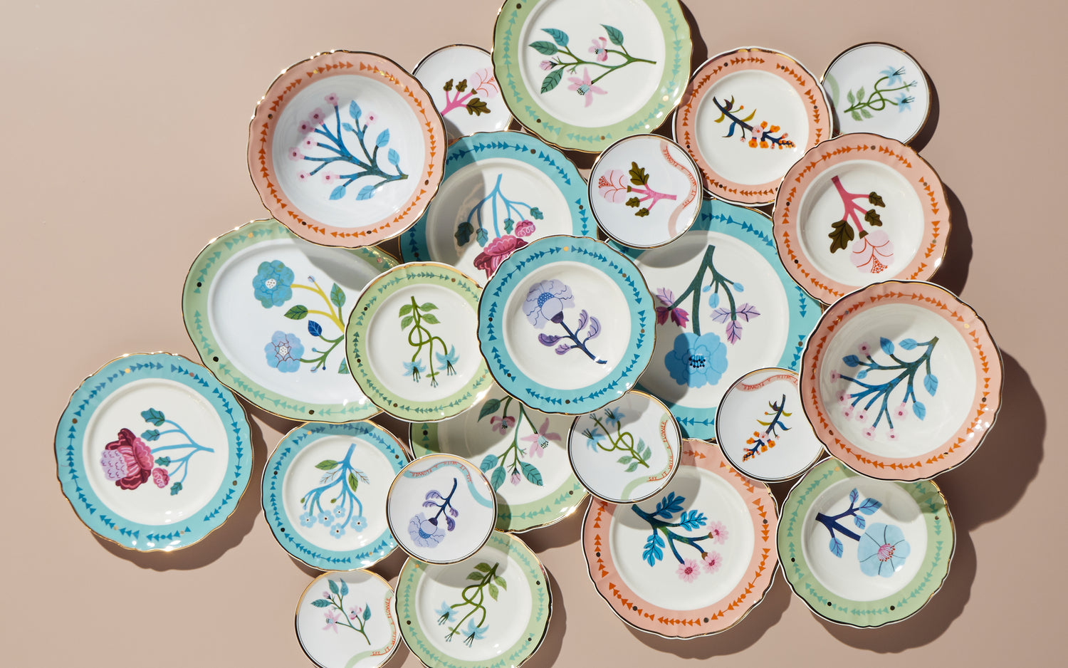 Geranio Dinner Plate