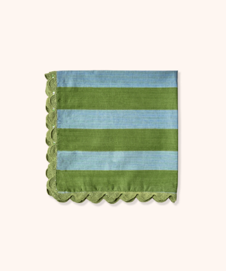 Set 2 Tovaglioli Double Face Verde/Azzurro