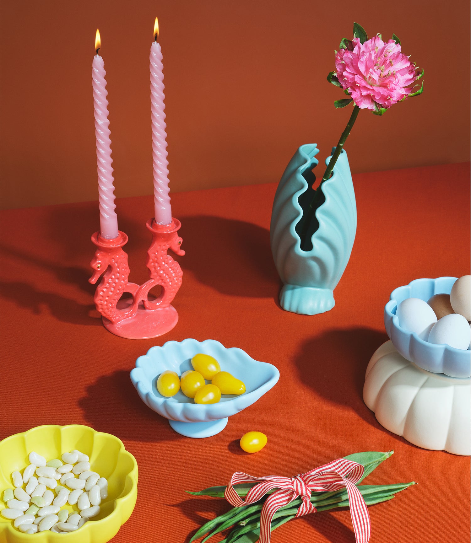 Coral Candlestick
