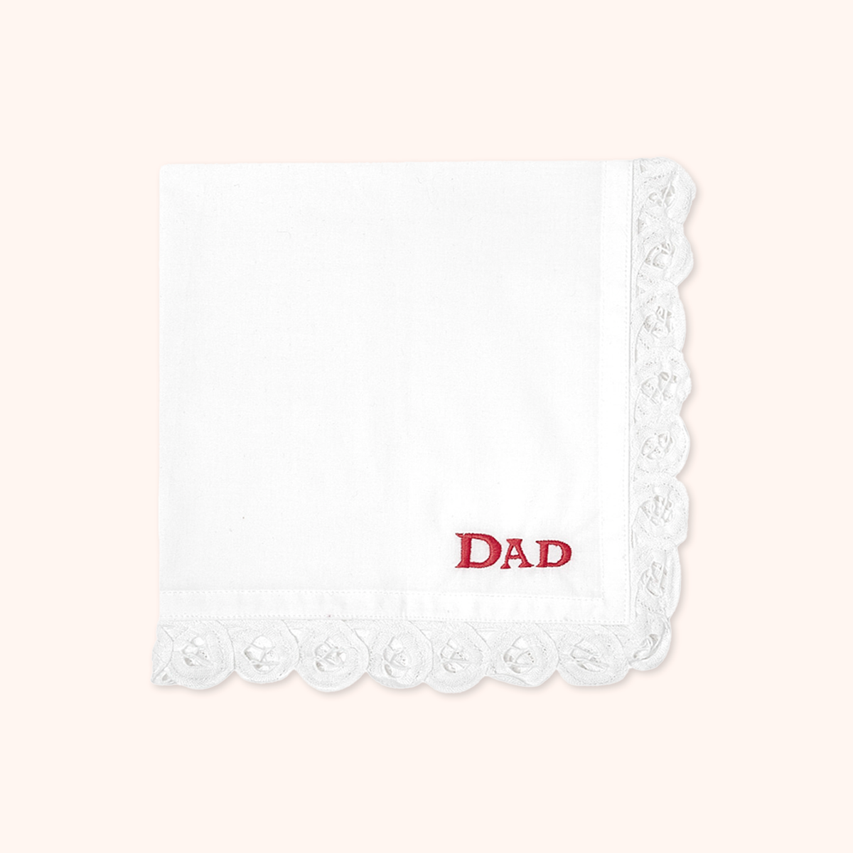 Embroidered Dad Napkin