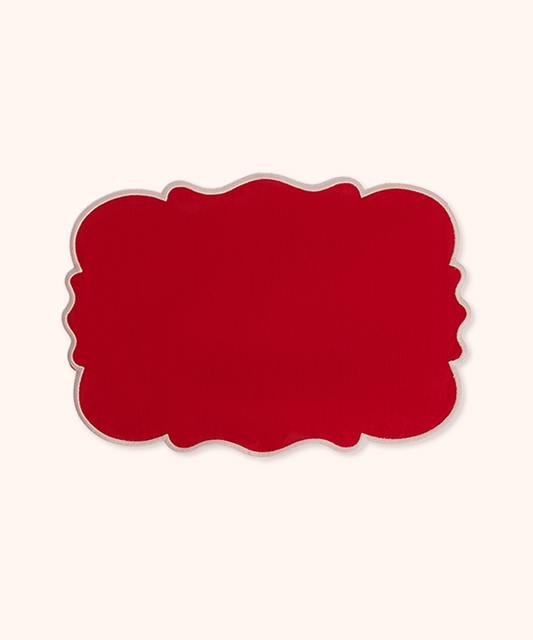 Set 2 Tovagliette Rosso/Rosa