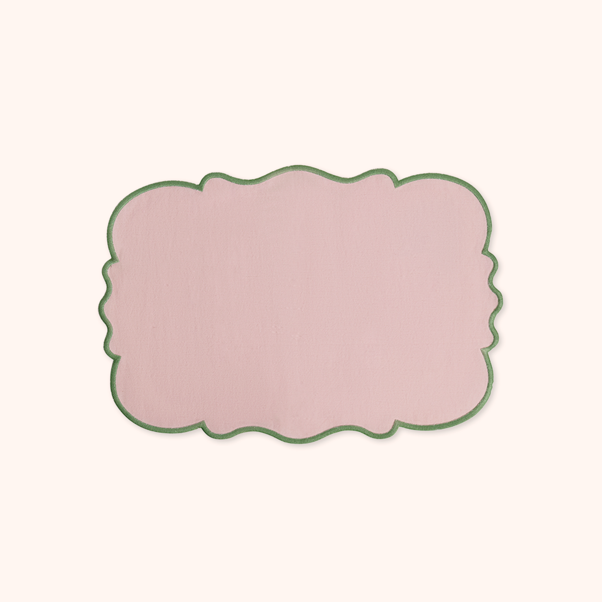Set 2 Tovagliette Rosa/Verde