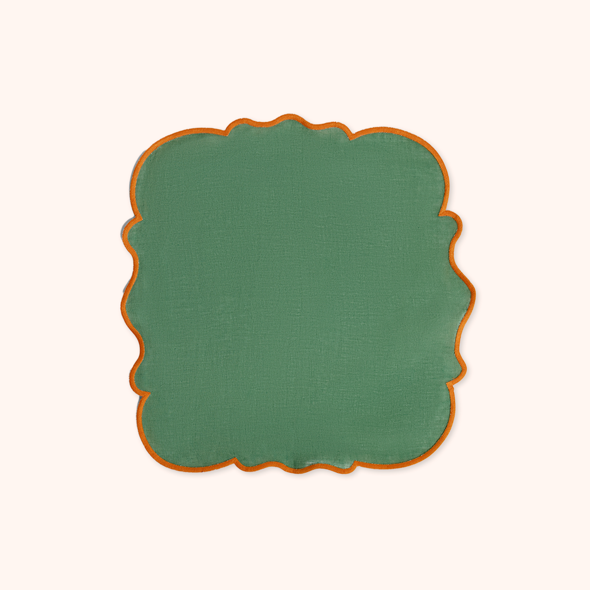 Set 2 Scalloped Napkins