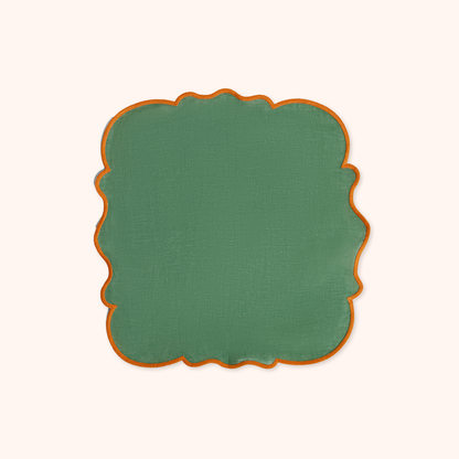 Set 2 Scalloped Napkins