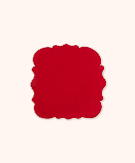 Set 2 Tovaglioli Rosso/Rosa