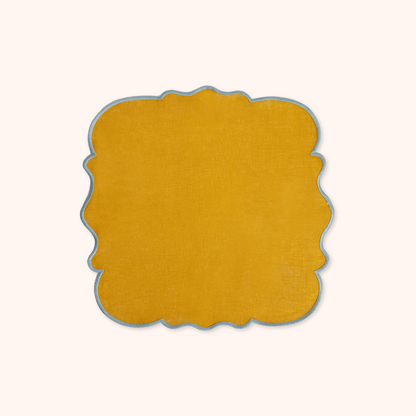 Set 2 Scalloped Napkins