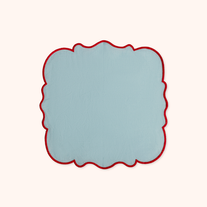 Set 2 Scalloped Napkins