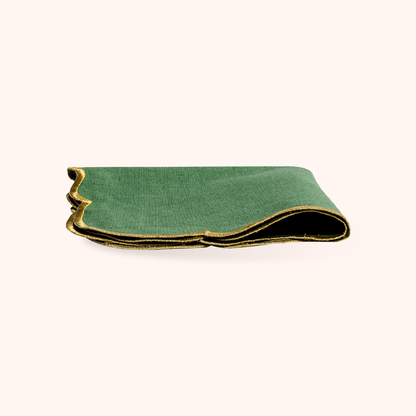 Set 2 Scalloped Napkins