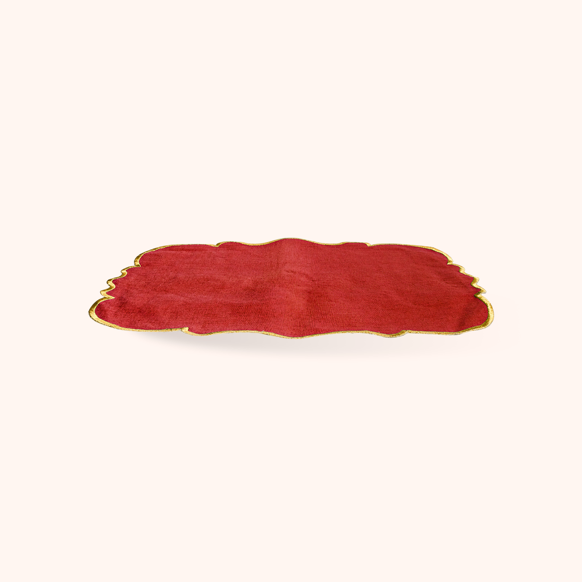 Set 2 Scalloped Napkins