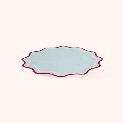 Set 2 Scalloped Placemats
