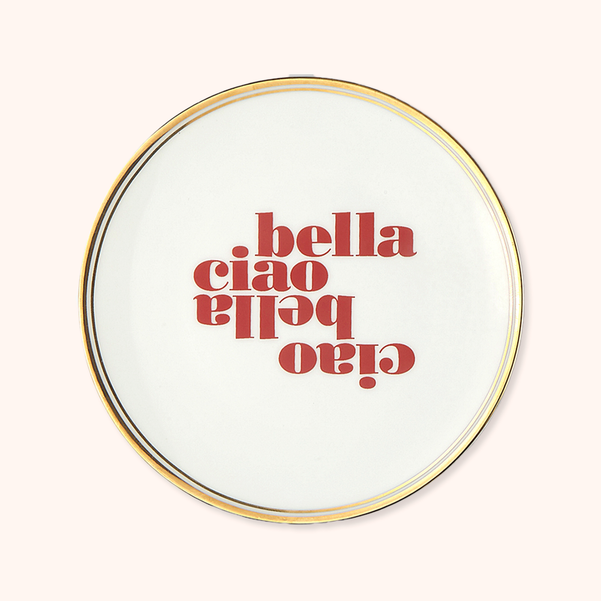 Hello Beautiful Plate