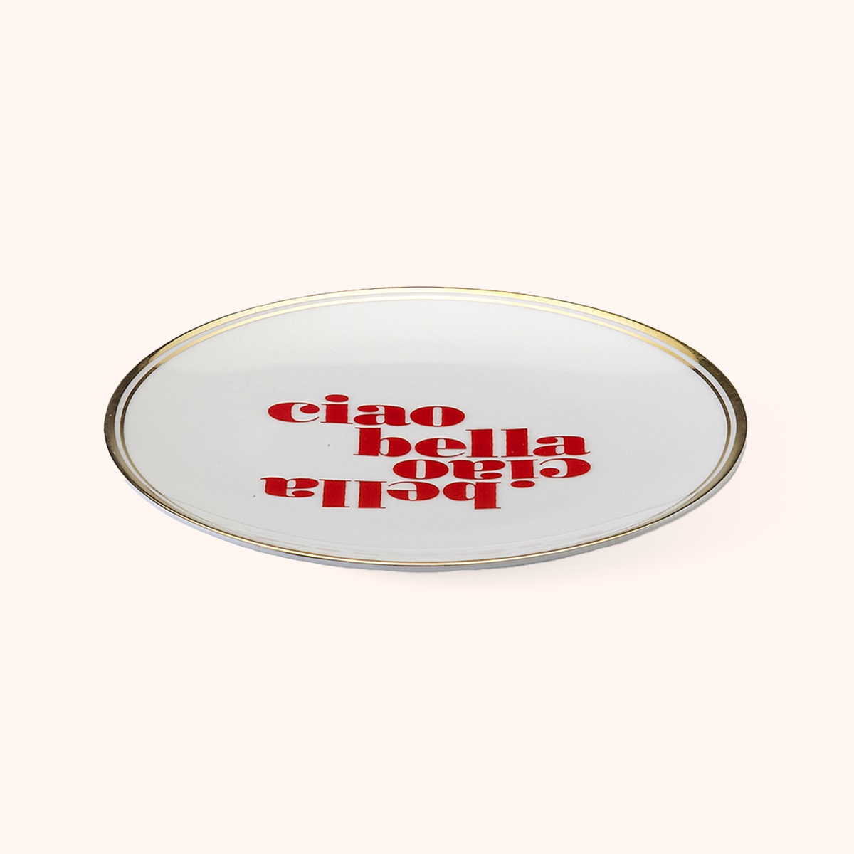 Hello Beautiful Plate