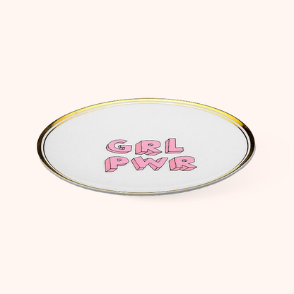 Grl Pwr Plate