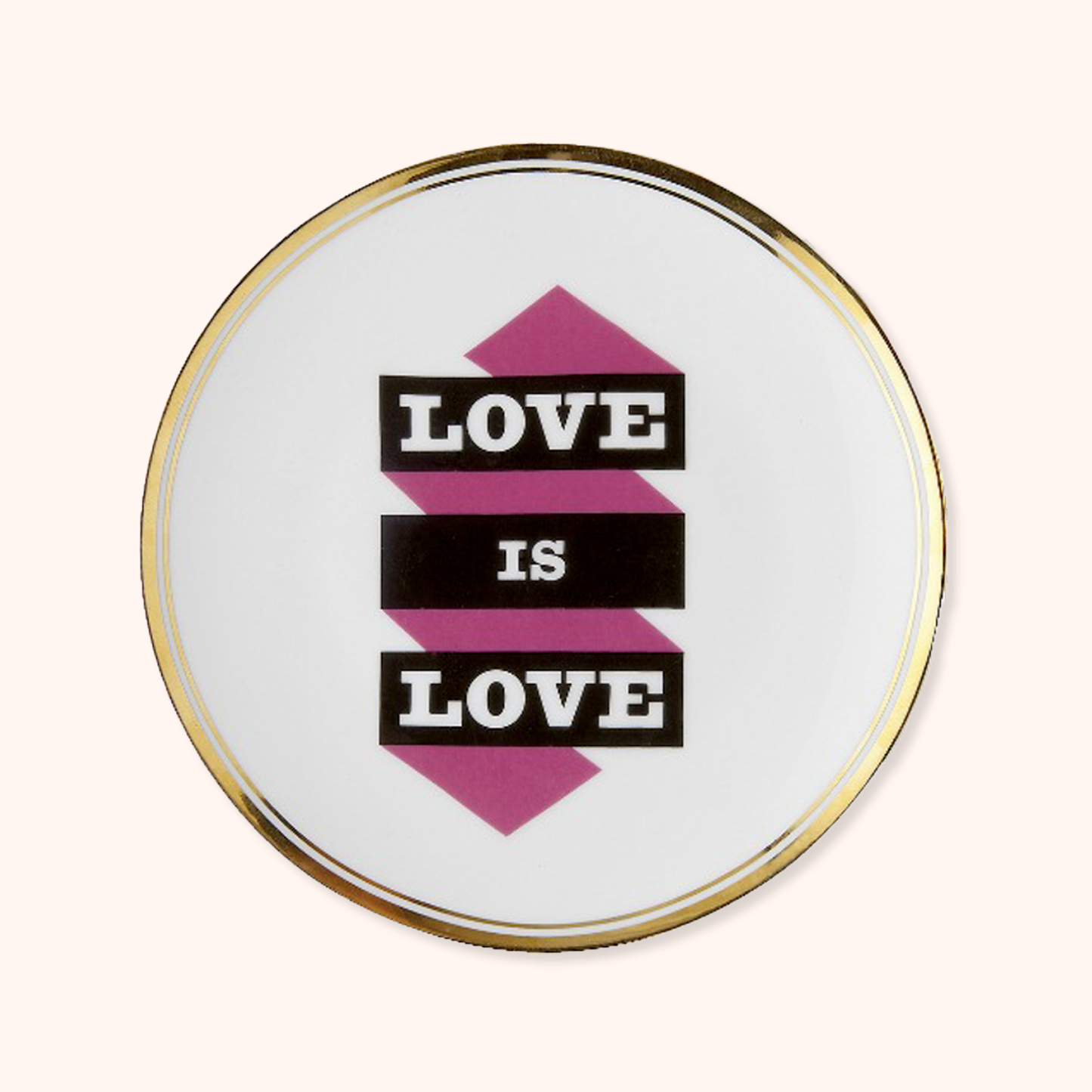 Love Is Love Plate