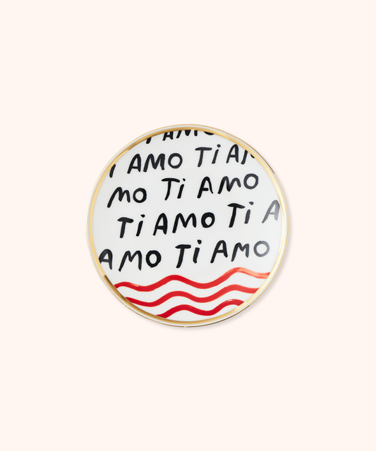 I Love You Plate